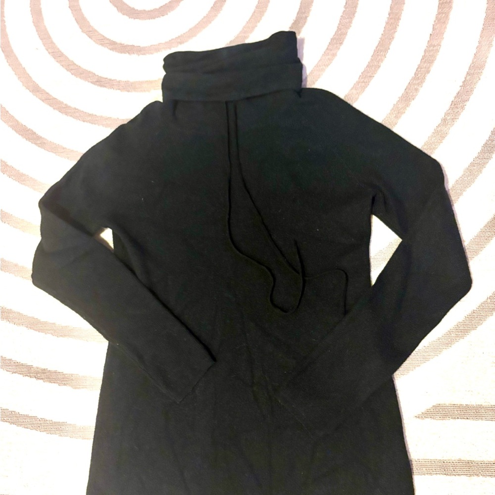 Cyrus Black Cowl Neck Sweater